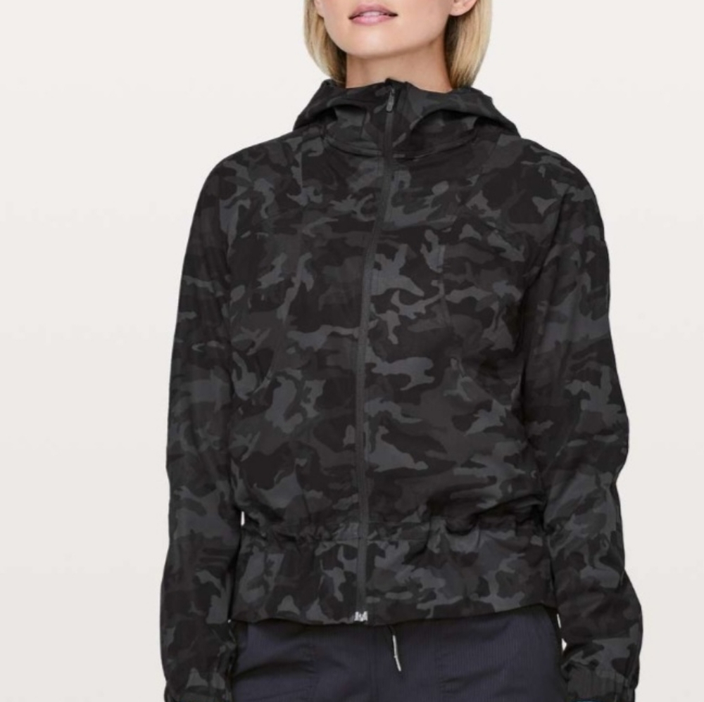 Lululemon Camo multi Grey Jacket